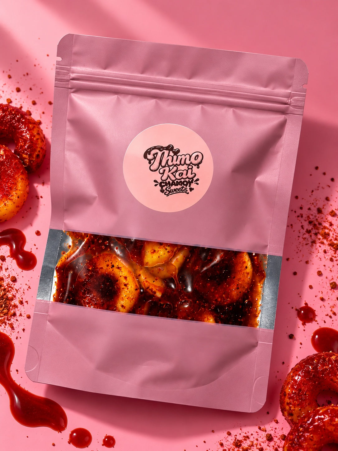 Watermelon Chamoy Rings